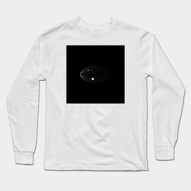 Planets Long Sleeve T-Shirt by kamilowanydesign